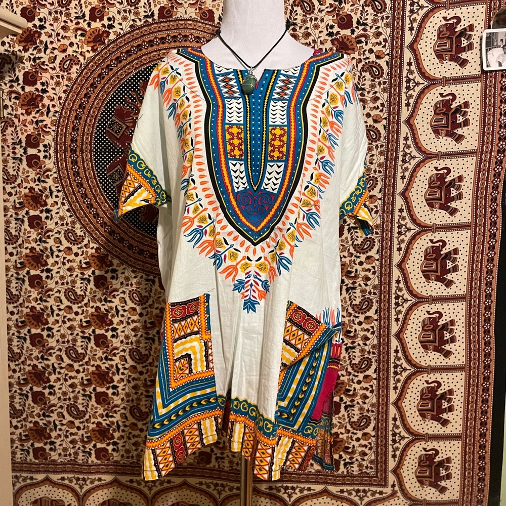 Medium dashiki top 🩵
